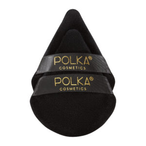Trójkątny welurowy puszek do pudru Polka Cosmetics