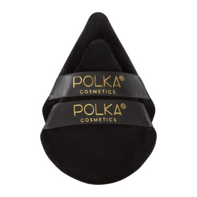 Trójkątny welurowy puszek do pudru Polka Cosmetics