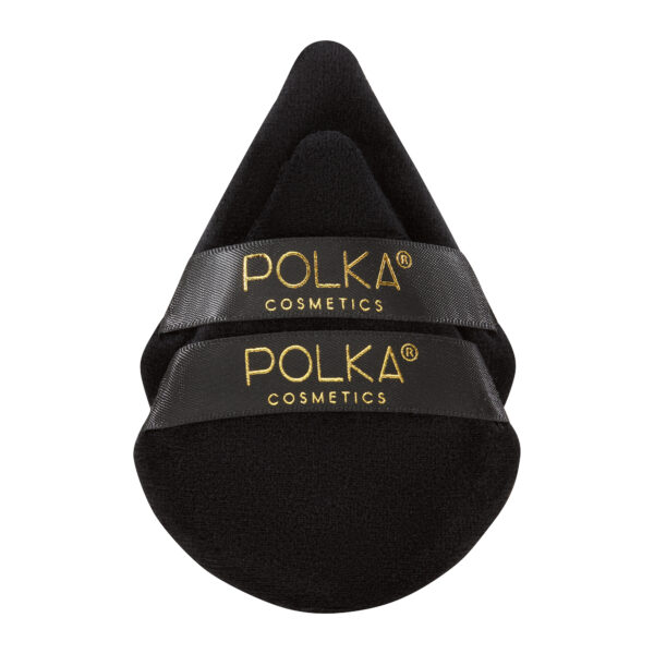 Trójkątny welurowy puszek do pudru Polka Cosmetics