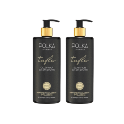 Zestaw świąteczny do włosów TAFLA: szampon i odżywka Polka Cosmetics